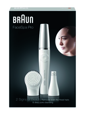 BRAUN Epilierer/Peeling Gesichtsreinigung FaceSpa Pro 910