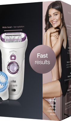 BRAUN Ladyshaver Silk-epil 9-735 SensoSmart