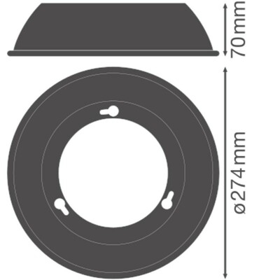 Ledvance Aluminium-Reflektor (VE2) HBCOMPVREFL83W80DSI