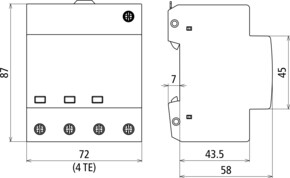 DEHN Überspannungsableiter Typ 2 DEHNguard DG TT 20 340