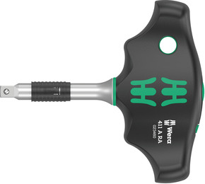 Wera Werk Quergriff-Bits-Handhalter 411 A RA Quergriff