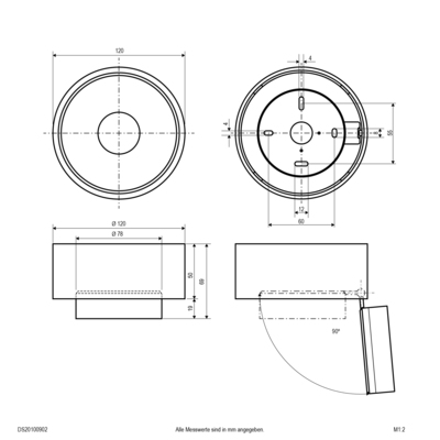 EVN Lichttechnik LED-Deckenleuchte DS20100902