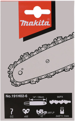 Makita Sägekette 35cm 1,1mm 3/8Z HM 191H02-6