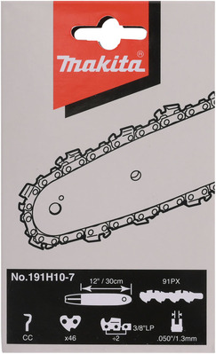 Makita Sägekette 30cm 1,3mm 3/8Z HM 191H10-7