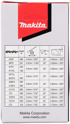 Makita Sägekette 45cm 1,5mm 3/8Z VM 191H51-3