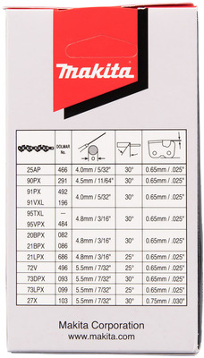 Makita Sägekette 50cm 1,5mm 3/8Z VM 191H52-1