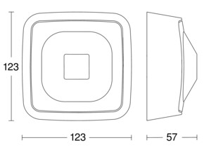 Steinel Präsenzmelder DALI-2 IPD WS HF 360-2 AP 064297