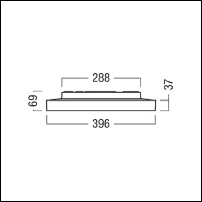 Zumtobel Group LED-Wand-u.Deckenleuchte 940 LANOSM2500 #42188124