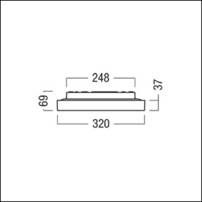 Zumtobel Group LED-Wand-u.Deckenleuchte 927-65 LANOSS1400 #42188221