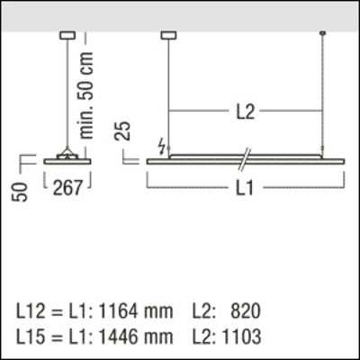 Zumtobel Group LED-Pendelleuchte 840 LF3D/I5900 #42933304