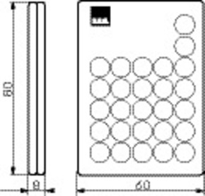 Regiolux Steuerungszubehör LC-BEG IR-PD4-GH