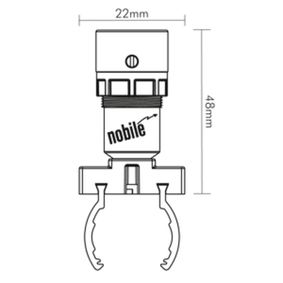 Nobile Tageslichtsensor 1-10V DIM 7500121016