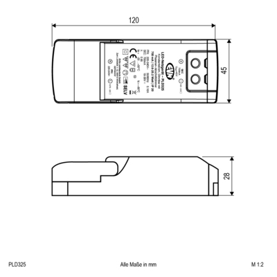 EVN Lichttechnik LED-Netzgerät 700mA PLD325