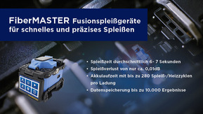 TREND Networks Fusionsspleißgerät FiberMASTER S40 R301-S40K