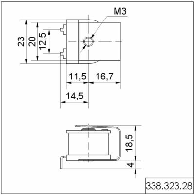 Werma Summer EM Dauerton 230VAC 338.323.28