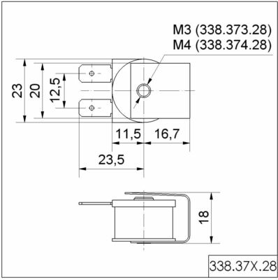 Werma Summer EM Dauerton 230VAC 338.374.28