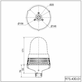 Werma Rohradapter RM BK 975.430.01