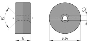 Schmersal Betätiger für Magnetschalter BP 34