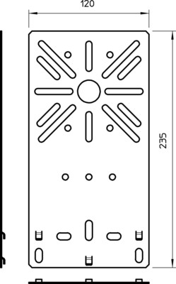 OBO Bettermann Vertr Montageplatte flach MP FL FS