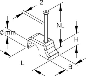 HKL BI-Top-Nagelschelle 2565/25