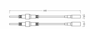 Ledvance LED-Stripes-Verbinder LS AY AC-CP/P2/300/P