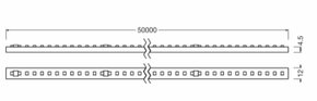 Ledvance LED-Stripes 50m 840, IP66 LSPAC120084050MIP66