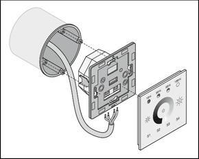 Ledvance Manuelles Steuergerät MCU TOUCH DALI-2