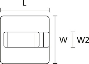 HellermannTyton Befestigungssockel RA9-N66-NA