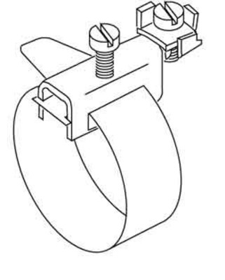 HKL Erdungs-Bandschelle mit Anschlußklemme 37/0