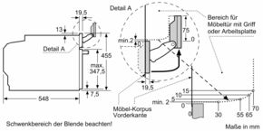 Bosch MDA EB-Kompakt-Backofen Serie8,HomeConnect CSG656RB7