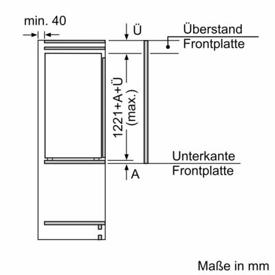 Bosch MDA EB-Kühlgerät Serie8 KIF41ADD0