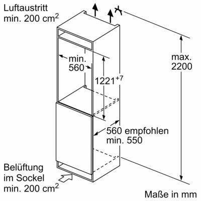 Bosch MDA EB-Kühlgerät Serie8 KIF41ADD0