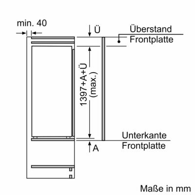 Bosch MDA EB-Kühlgerät Serie8 KIF51AFE0