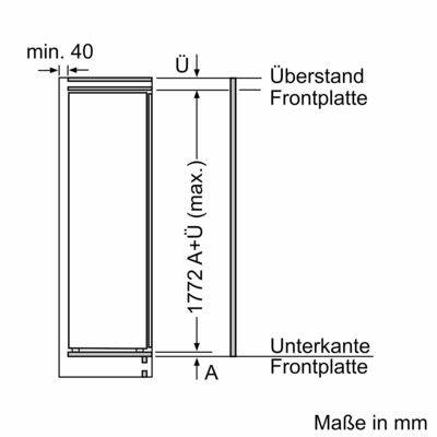 Bosch MDA EB-Kühlgerät Serie6 KIR81AFE0