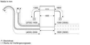 Bosch MDA EB-Geschirrspüler Serie2,HomeConnect SPV2IKX10E