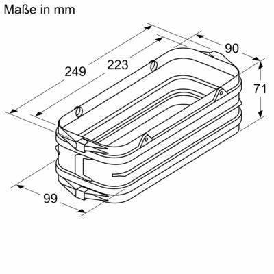 Constructa-Neff Verbindungsmanschette (weiblich) Z861SS1