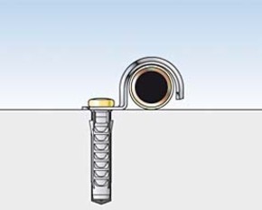 Fischer Deutschl. Befestigunsschelle Metall BSM-16