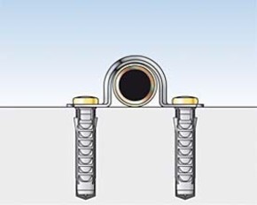 Fischer Deutschl. Befestigunsschelle Metall BSM-16