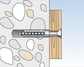 Fischer Deutschl. Metall-Spreizdübel FMD 6x32