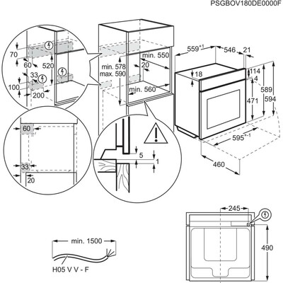 Electrolux AEG MDA EB-Herdset CARAT EEB331010M+IEB64030X KOMBI3024I