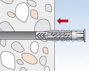 Fischer Deutschl. Universaldübel UX 6 R