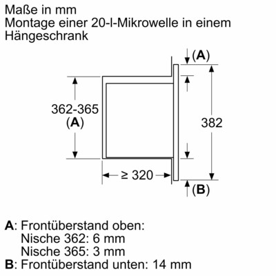 Bosch MDA EB-Mikrowelle Serie2 BFL523MB3