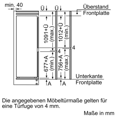 Constructa-Neff EB-Kühl/Gefrierkombi FreshSafe KI5862SE0S