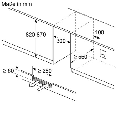 Constructa-Neff UB-Wein-Klimagerät max. 21 Flaschen KU9202HF0