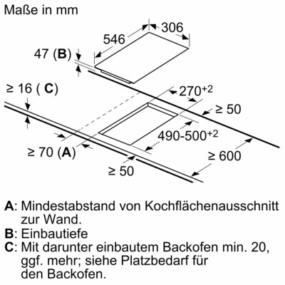 Constructa-Neff EB-Autark-Kochfeld TL13FK1T8