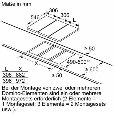 Constructa-Neff EB-Autark-Kochfeld TL13FK1T8