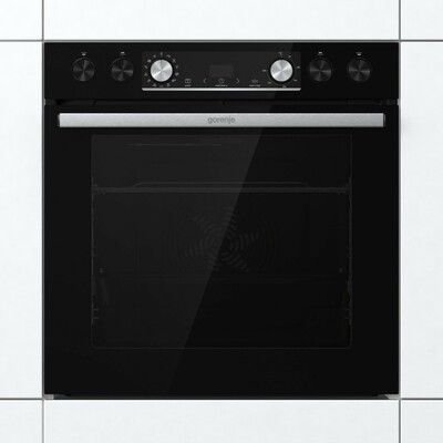 Gorenje EB-Herdset-Hi-Light Black Set4 Heissluft BCX6737E05BG+ECD634X