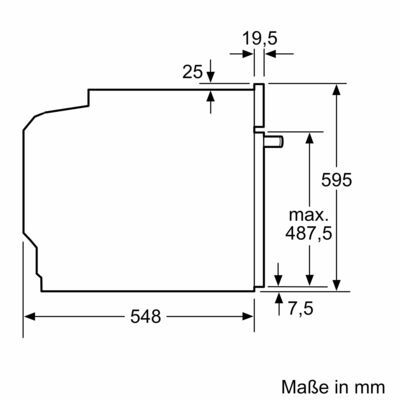 Bosch MDA EB-Backofen Serie4 HBA3340B0