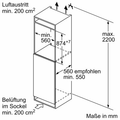 Bosch MDA EB-Kühlgerät Serie2 KIL22NSE0