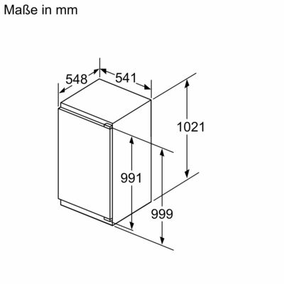 Bosch MDA EB-Kühlgerät Serie4 KIR31VFE0